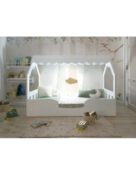 Dormitorio infantil Montessori Casita-Envio Rapido y Gratuito