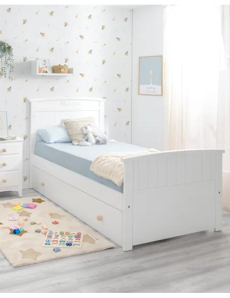 Cama con nido infantil Curvo