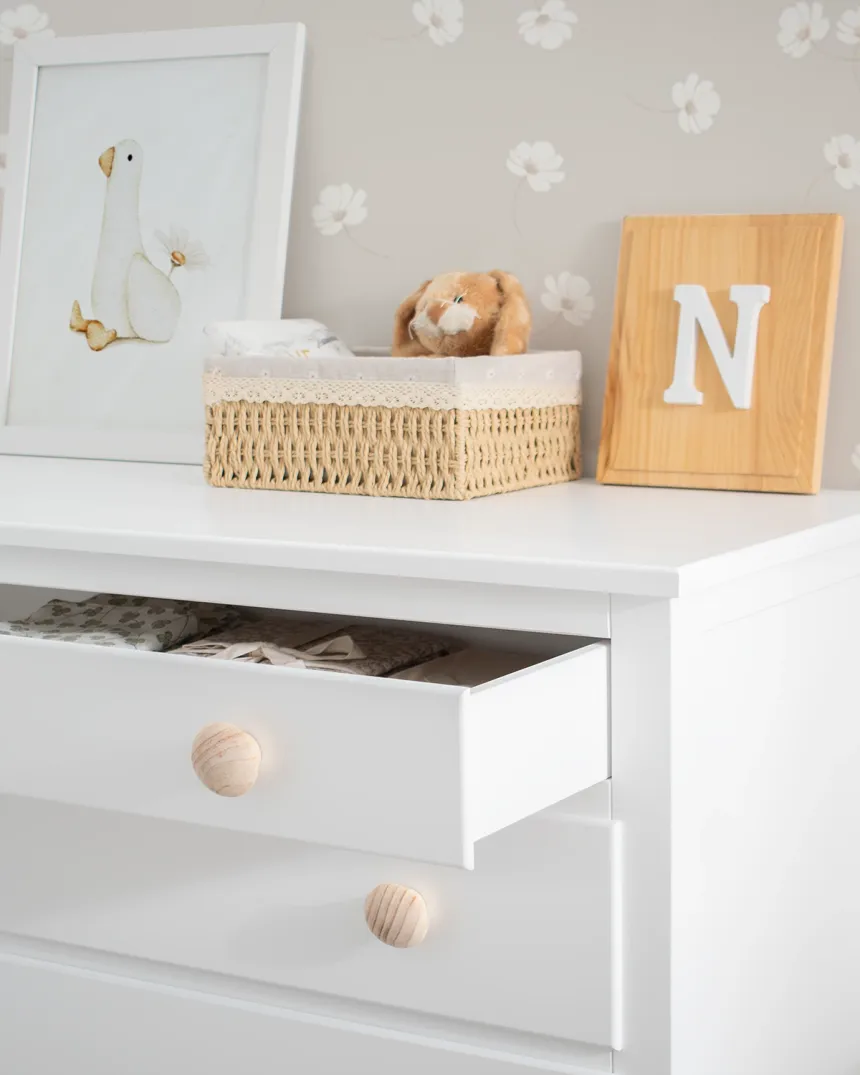 Dormitorio evolutivo completo | Cama Montessori cabaña y accesorios