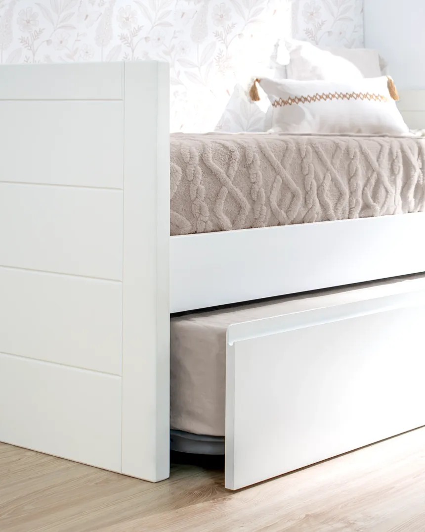Cama nido Lineal con escritorio y librería / Envío Gratis