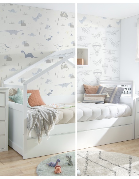 Dormitorio cama nido casita | Pack completo