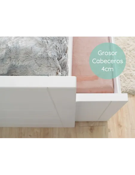 Habitación para hermanos con cama y zona de estudio doble / Promo