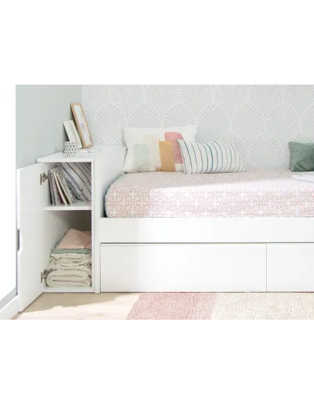 Dormitorio con cama nido y arcón a medida | Promoción pack
