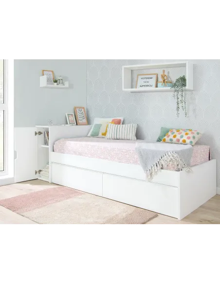 Dormitorio con cama nido y arcón a medida | Promoción pack