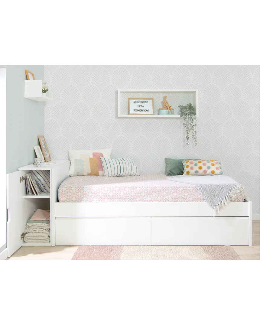Dormitorio con cama nido y arcón a medida | Promoción pack
