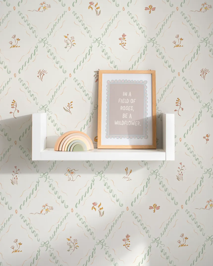 Estante de pared blanco laminado | Colección Forma 2