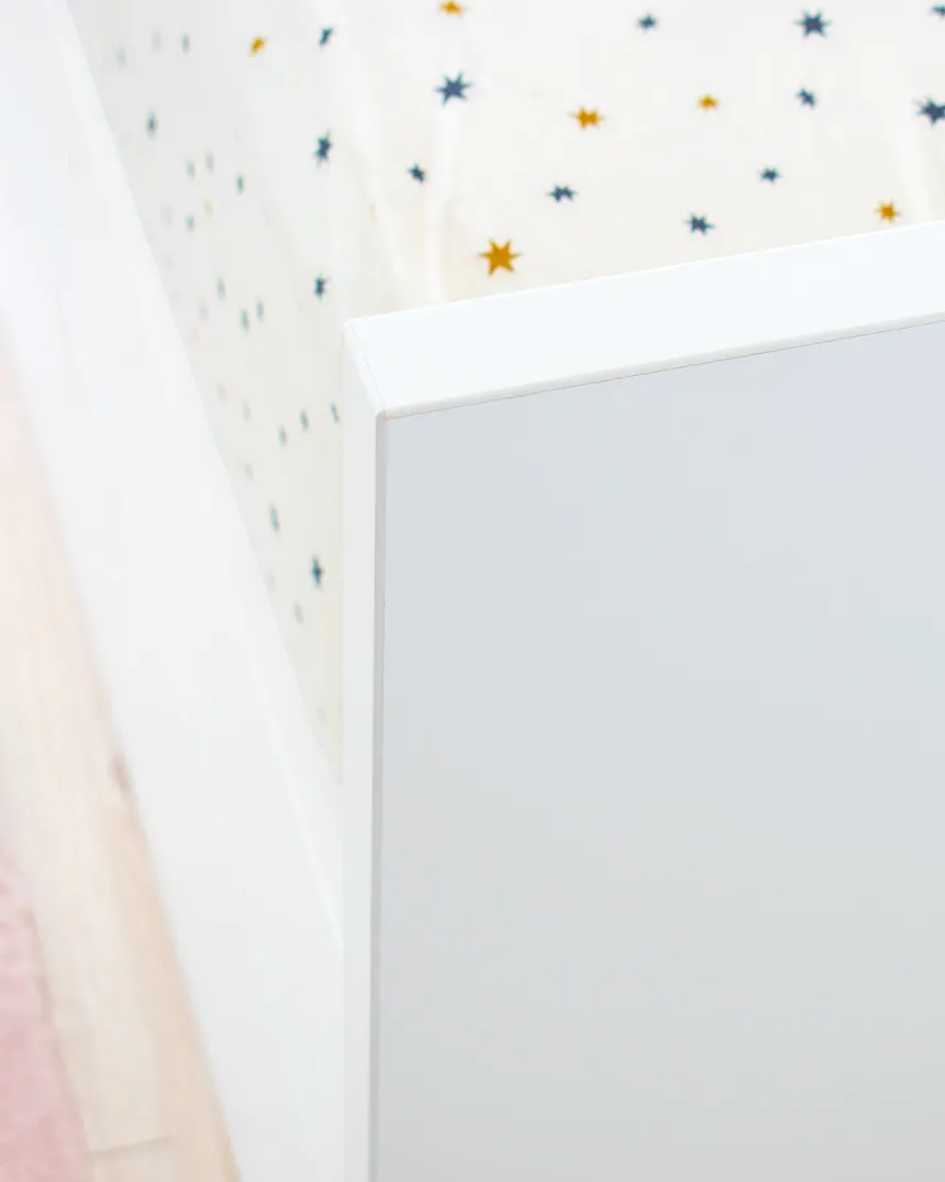 Cama nido blanca laminada 90 x 90 cm| Envío gratis e inmediato