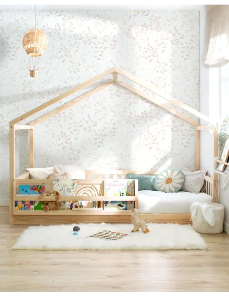 Cama Montessori evolutiva cabaña | Camas casita evolutivas