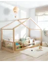 Cama Montessori evolutiva cabaña | Camas casita evolutivas