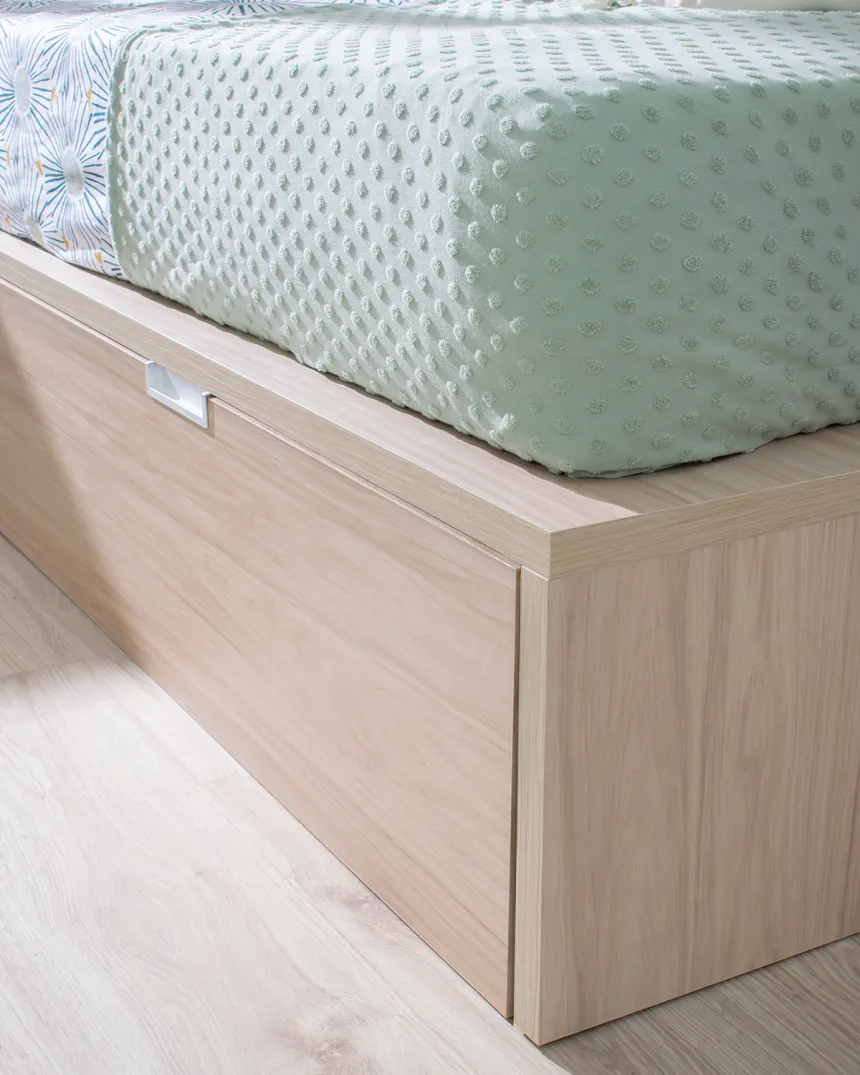 Cama nido juvenil Tatami en abedul | Entrega inmediata
