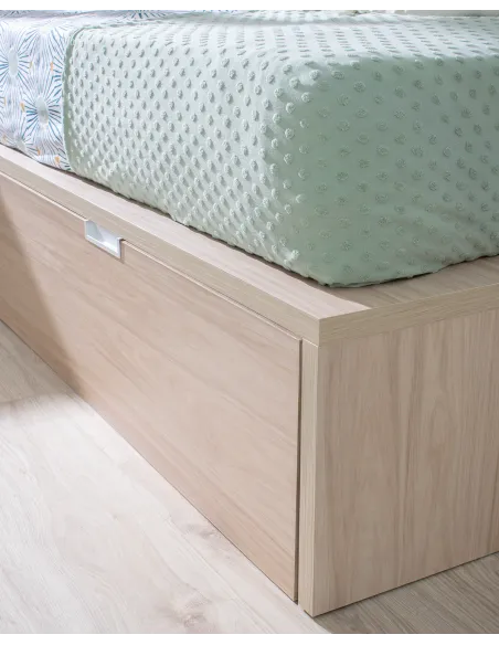 Cama juvenil con cajones Tatami en abedul | Entrega inmediata