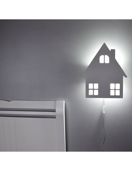 Lampara de pared Casita