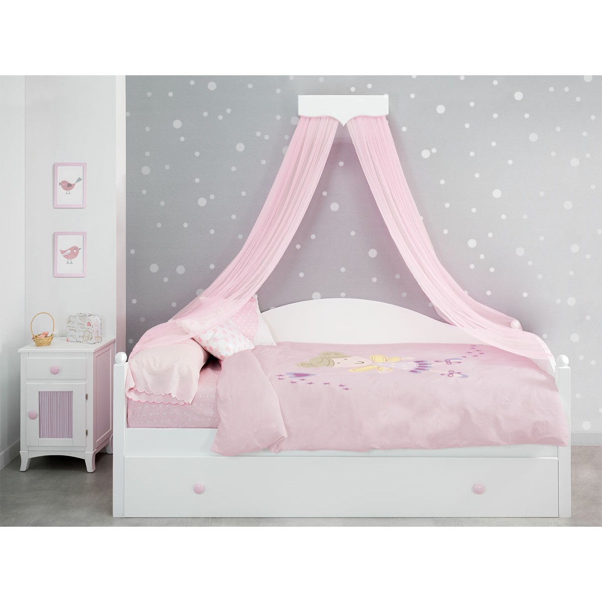 ▷ Doseles infantiles - El complemento ideal para la cama de tu niña