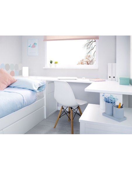 Mesa Escritorio esquinero con Arcón + Modulo DERECHA  Lineal