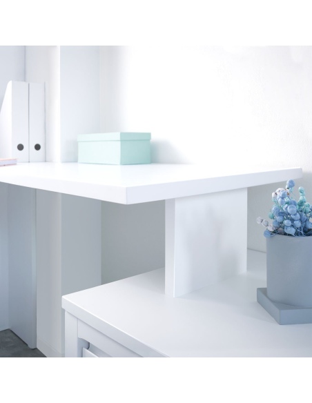 Mesa Escritorio esquinero con Arcón + Modulo DERECHA  Lineal