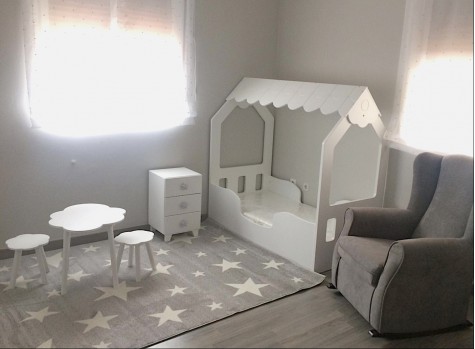 Dormitorio infantil Montessori Casita