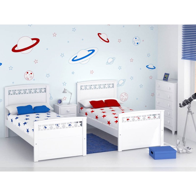 Dormitorio infantil dos camas Estrella
