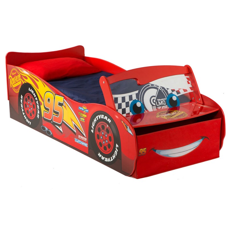 cama-infantil-coche-cars-con-luz - Bainba Blog