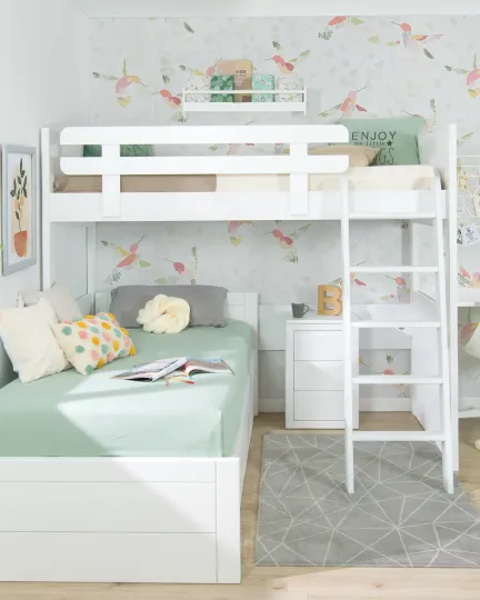 Qué no hacer al distribuir un dormitorio compartido